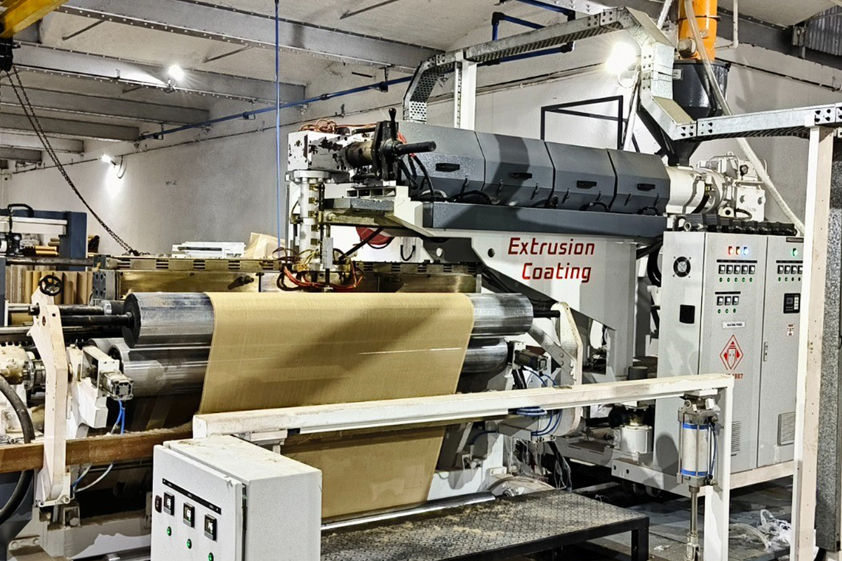 Jute Lamination Sheet Making